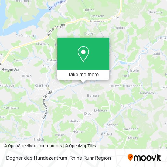 Dogner das Hundezentrum map