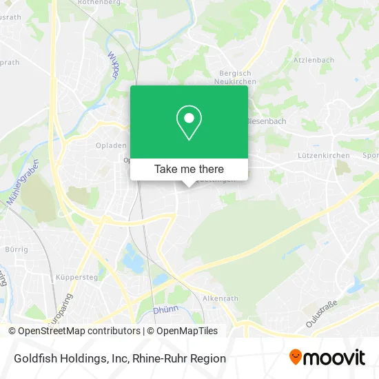 Карта Goldfish Holdings, Inc