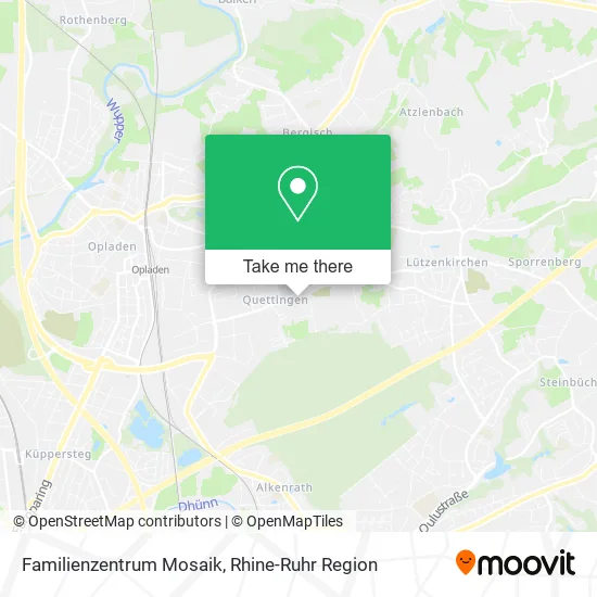 Familienzentrum Mosaik map