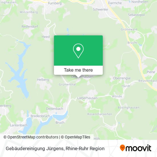 Gebäudereinigung Jürgens map