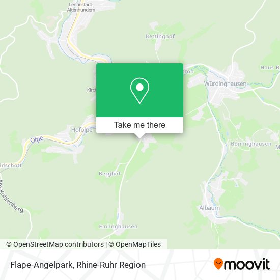 Flape-Angelpark map