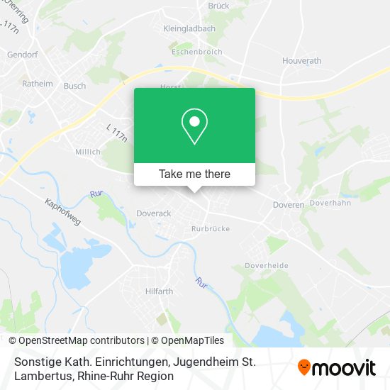 Sonstige Kath. Einrichtungen, Jugendheim St. Lambertus map