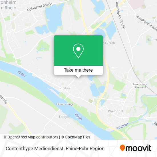 Карта Contenthype Mediendienst