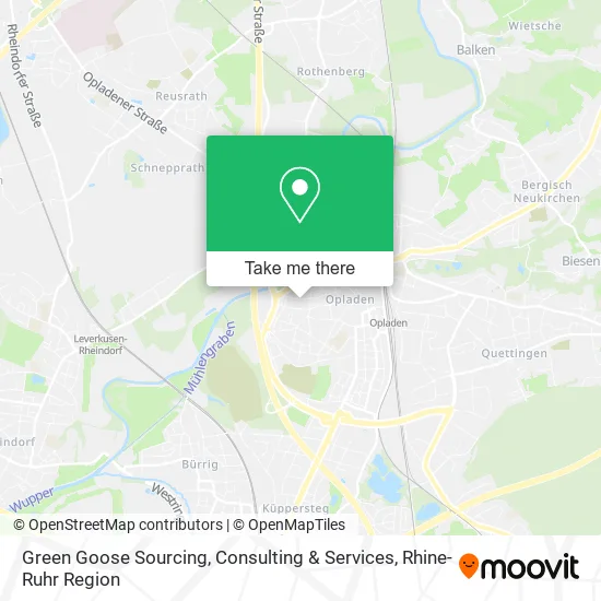 Карта Green Goose Sourcing, Consulting & Services