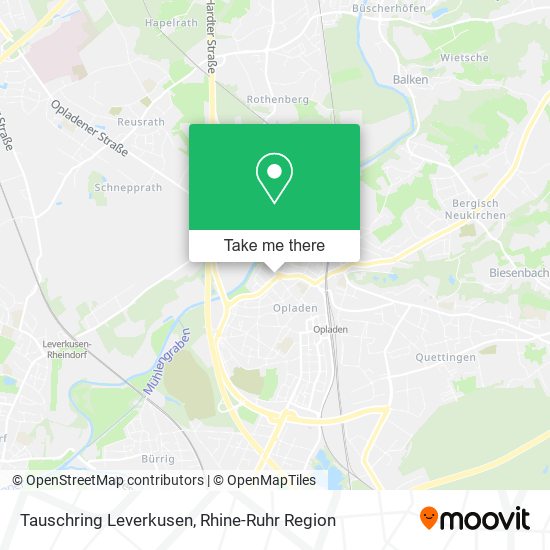 Tauschring Leverkusen map