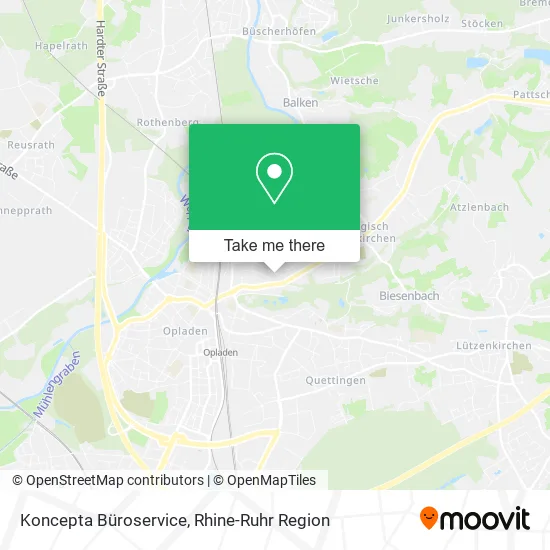 Карта Koncepta Büroservice