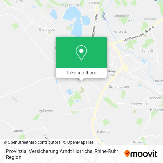 Карта Provinzial Versicherung Arndt Horrichs