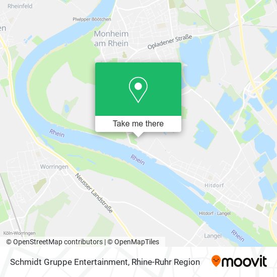 Schmidt Gruppe Entertainment map