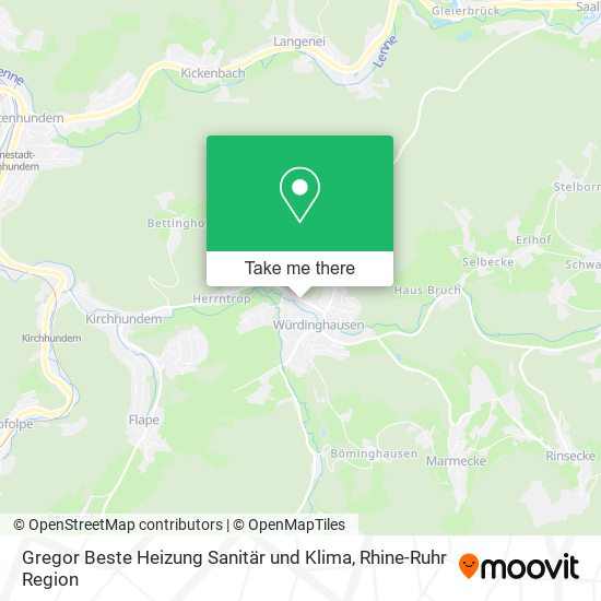 Gregor Beste Heizung Sanitär und Klima map
