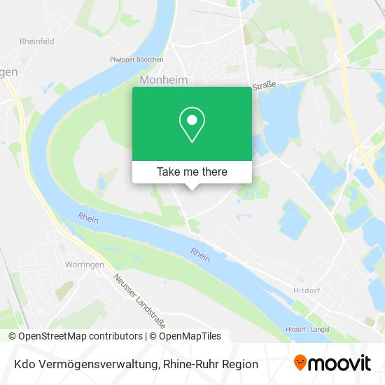 Kdo Vermögensverwaltung map