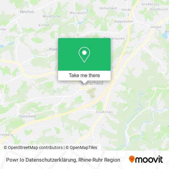 Карта Powr Io Datenschutzerklärung