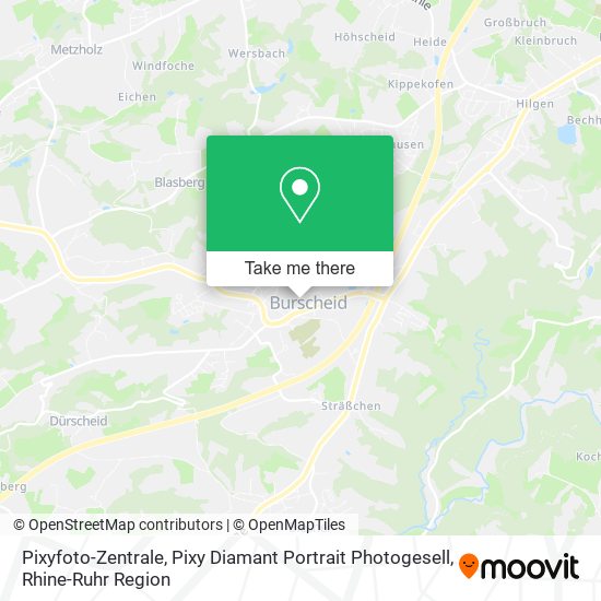 Pixyfoto-Zentrale, Pixy Diamant Portrait Photogesell map