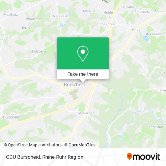 CDU Burscheid map