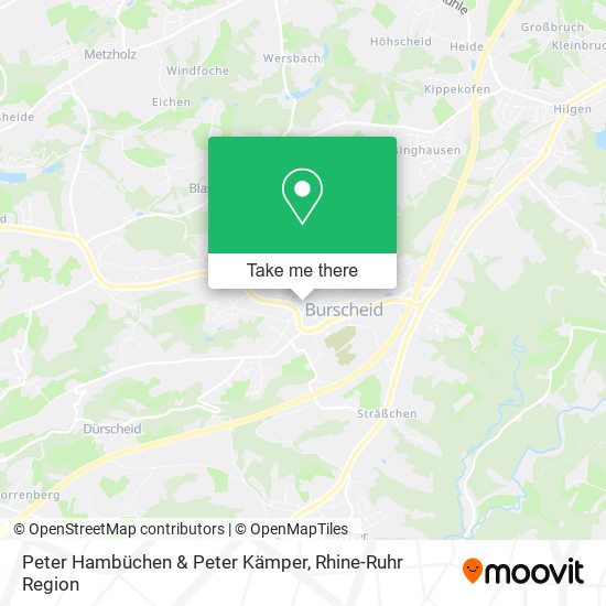 Peter Hambüchen & Peter Kämper map