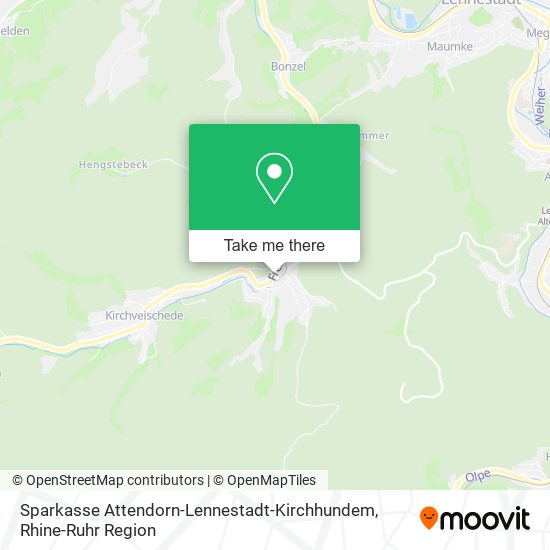 Sparkasse Attendorn-Lennestadt-Kirchhundem map