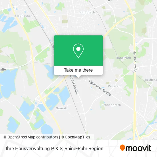 Карта Ihre Hausverwaltung P & S