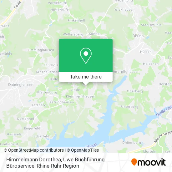 Карта Himmelmann Dorothea, Uwe Buchführung Büroservice