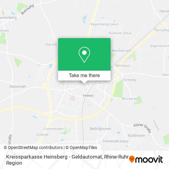 Kreissparkasse Heinsberg - Geldautomat map