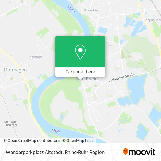 Карта Wanderparkplatz Altstadt