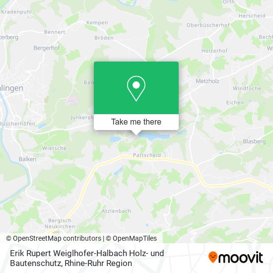 Erik Rupert Weiglhofer-Halbach Holz- und Bautenschutz map