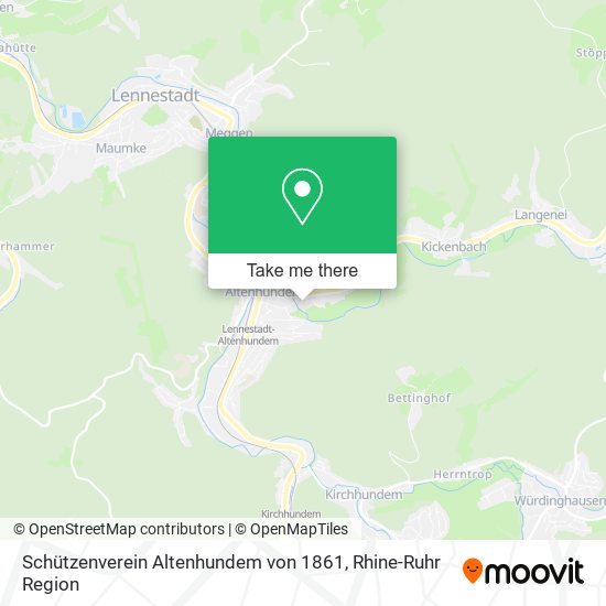 Schützenverein Altenhundem von 1861 map