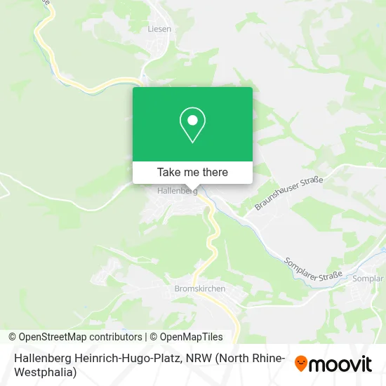 Hallenberg Heinrich-Hugo-Platz map
