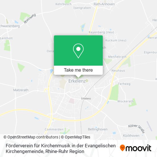 Förderverein für Kirchenmusik in der Evangelischen Kirchengemeinde map