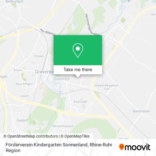 Förderverein Kindergarten Sonnenland map