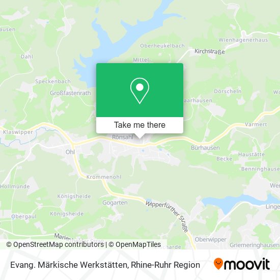Evang. Märkische Werkstätten map