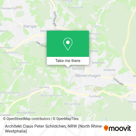 Architekt Claus Peter Schildchen map