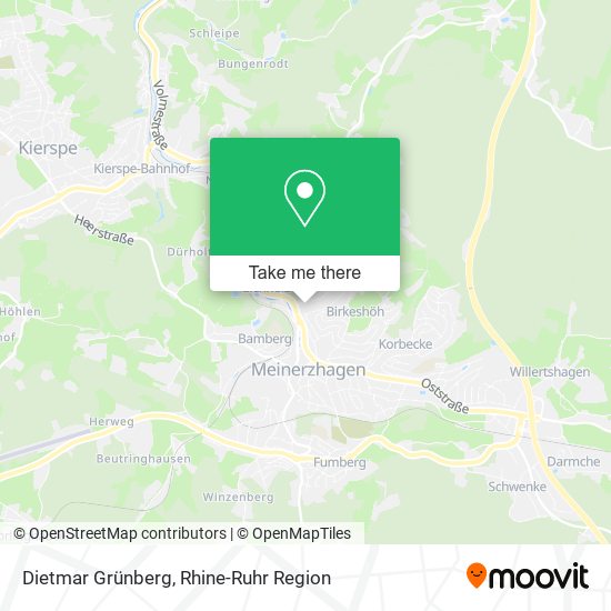 Dietmar Grünberg map
