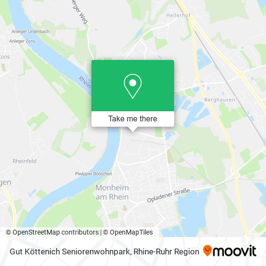Gut Köttenich Seniorenwohnpark map