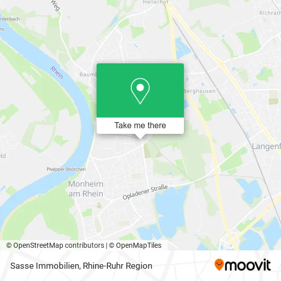 Карта Sasse Immobilien