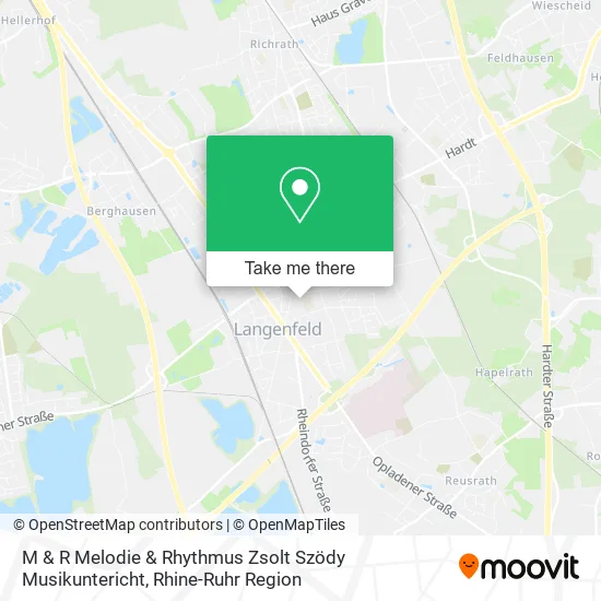 Карта M & R Melodie & Rhythmus Zsolt Szödy Musikuntericht