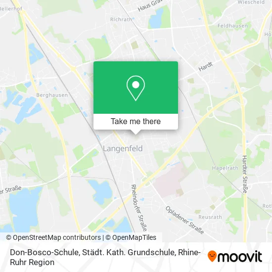 Карта Don-Bosco-Schule, Städt. Kath. Grundschule
