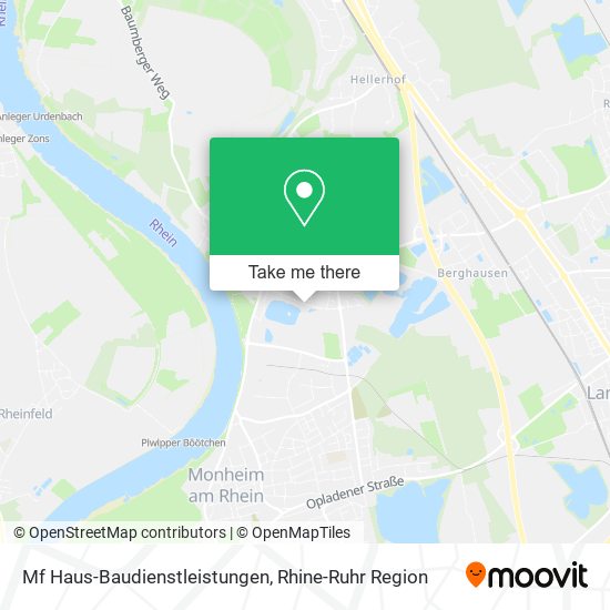 Mf Haus-Baudienstleistungen map