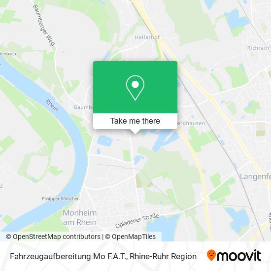 Fahrzeugaufbereitung Mo F.A.T. map