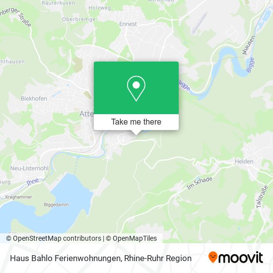 Haus Bahlo Ferienwohnungen map
