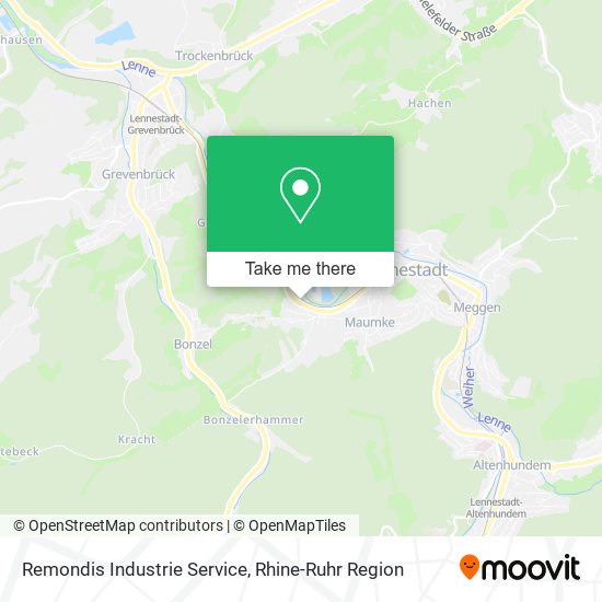 Remondis Industrie Service map