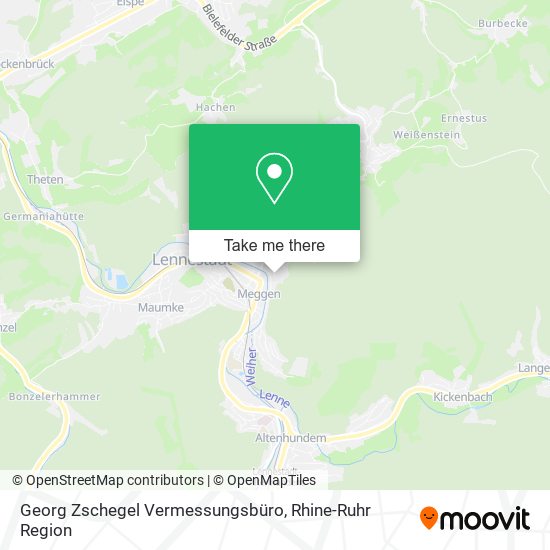 Georg Zschegel Vermessungsbüro map