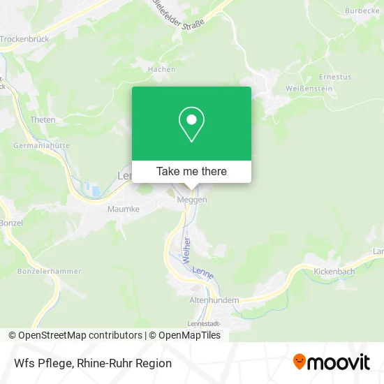 Карта Wfs Pflege