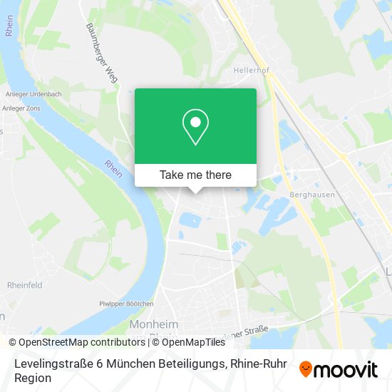 Levelingstraße 6 München Beteiligungs map