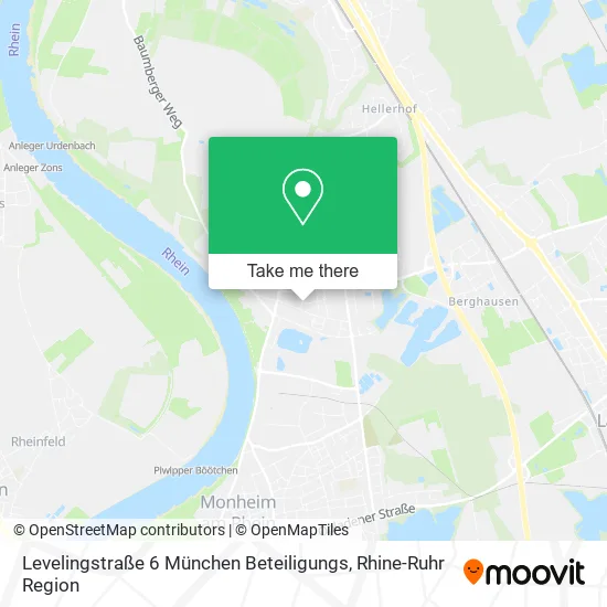 Карта Levelingstraße 6 München Beteiligungs
