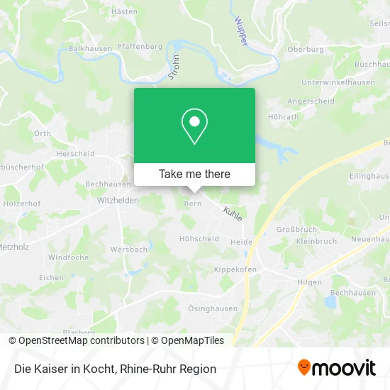 Карта Die Kaiser in Kocht
