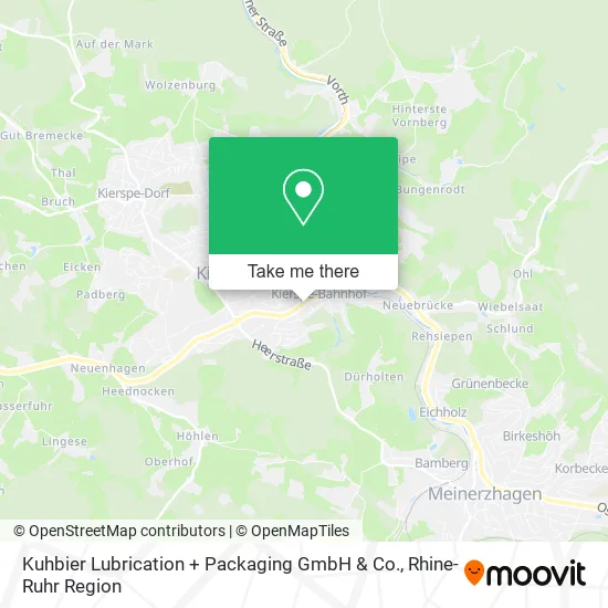 Карта Kuhbier Lubrication + Packaging GmbH & Co.