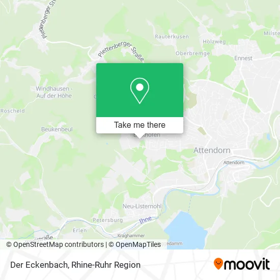 Карта Der Eckenbach