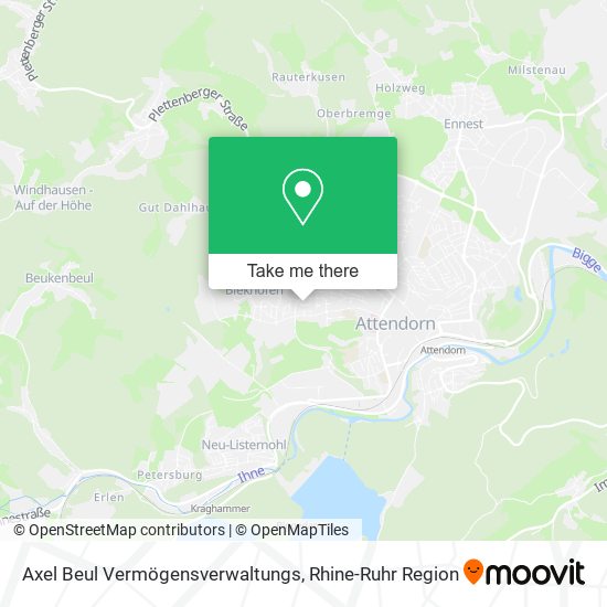 Axel Beul Vermögensverwaltungs map