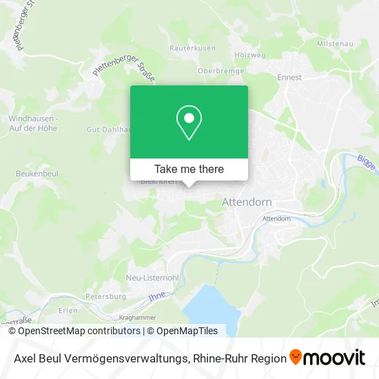 Карта Axel Beul Vermögensverwaltungs
