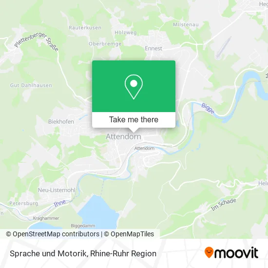 Карта Sprache und Motorik