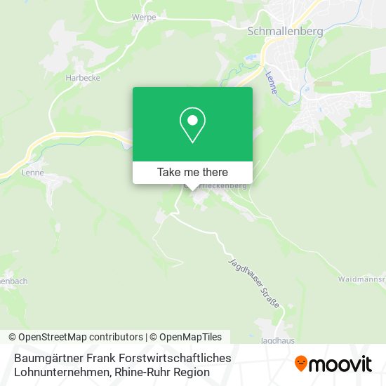 Baumgärtner Frank Forstwirtschaftliches Lohnunternehmen map